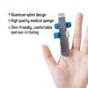 Aluminium Alloy Finger Protector Correction Fixed Splint Brace Finger Support Sleeve S