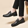 Men's Quality Cowhide Leather Shoes British Business Soft Leather Man Genuine Leather Dress Shoes