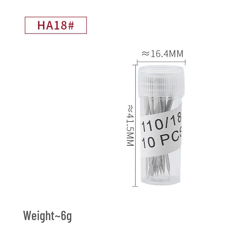 Traditional Sewing Machine Needles Set: Multi-model Accessories, Foot Pedal, Anti-Skip, Garment & Overlock Compatibility