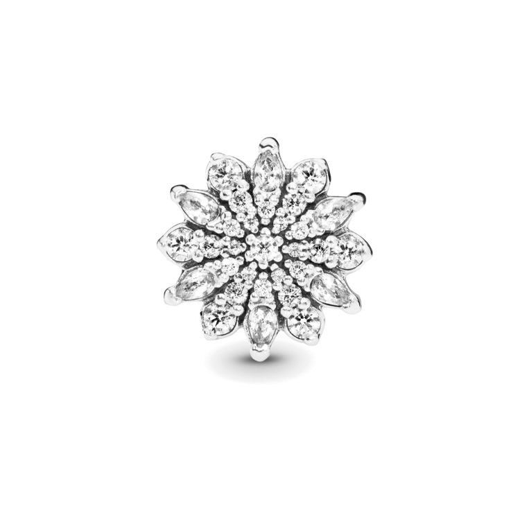Pandora Ice Crystal Charm Pendant Women pendant Silver 791764CZ Box,Silver