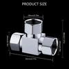 Upgrades Tees Pipe Fitting Brass Adapter Plumbing Connector 1/2 Thread Threaded Pipe Adapterfor Home Improvement Projects