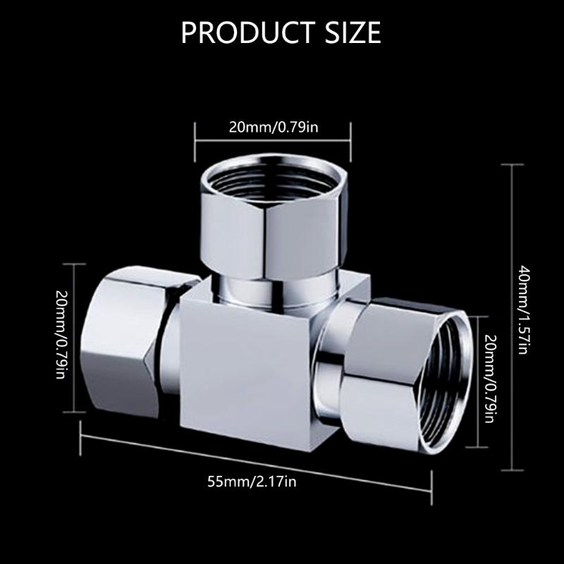 Upgrades Tees Pipe Fitting Brass Adapter Plumbing Connector 1/2 Thread Threaded Pipe Adapterfor Home Improvement Projects