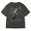 Motorcycle Boy T-Shirt Men Vintage 100% Cotton Short Sleeve Tops Tees 2023 American Hip Hop High Street Oversized T-Shirt 8XL