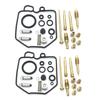 For Honda Hawk 400 CB400T CB400 N 1980-81 Carburetor Repair Carb Rebuild Kit 2 Sets