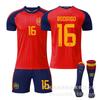 Camiseta de fútbol Copa del Mundo 2026 España selección nacional local 19 Yamal 20 Pedri 16 Rodri camiseta