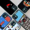 Funny Cartoon P-Pingu For iPhone 16 15 14 Plus 13 12 11 Pro Max X XS MAX Translucent Matte Shockproof Cover