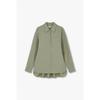 Studio Tomboy Oversized Shirt With Back Button Detail 9105121101ar 