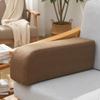 Supportive Curved Armrest Cushion Lightweight Sofa Pillow Compact Couch