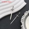 16/20pcs Vintage Style Mixed DIY Alloy Creative Sword And Other Style Weapon Shape Charm For DIY Jewelry Making Accessories