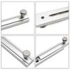 Snadno instalovatelný posuvný dveřní šroub s pevnou kovovou konstrukcí Moderní push-pull uzávěr dveří 78 mm pro lepší bezpečnost
