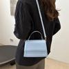 Casual shoulder bag summer new simple handbag fashionable personality niche beautiful small square bag