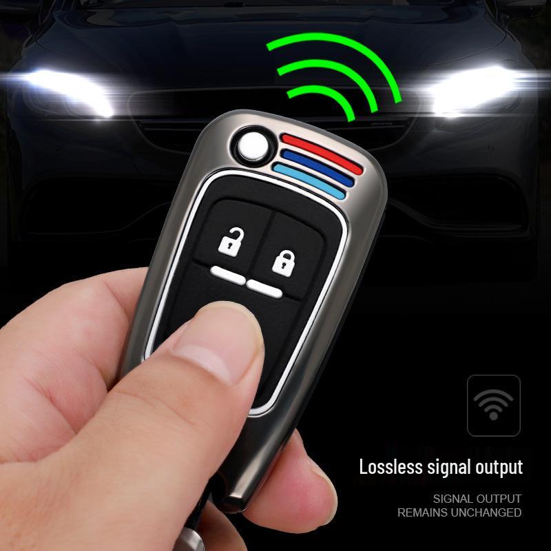 Buick Car Key Case Cover for Models: New Excelle, Verano, GT, Velite, Envision, Enclave, GL8, LaCrosse, GL6, Encore