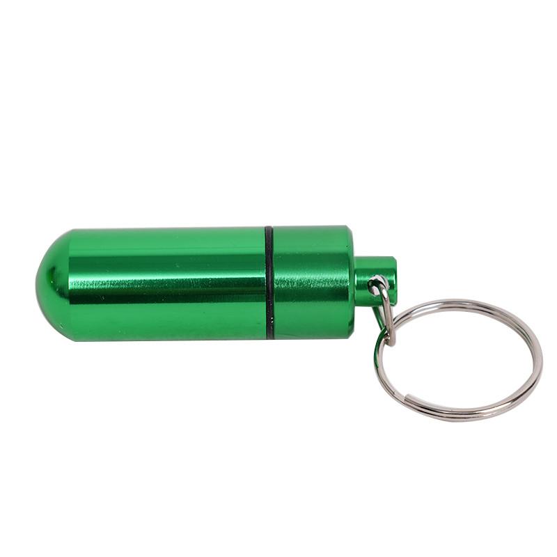Slim Mix Color Metal Snuff Container