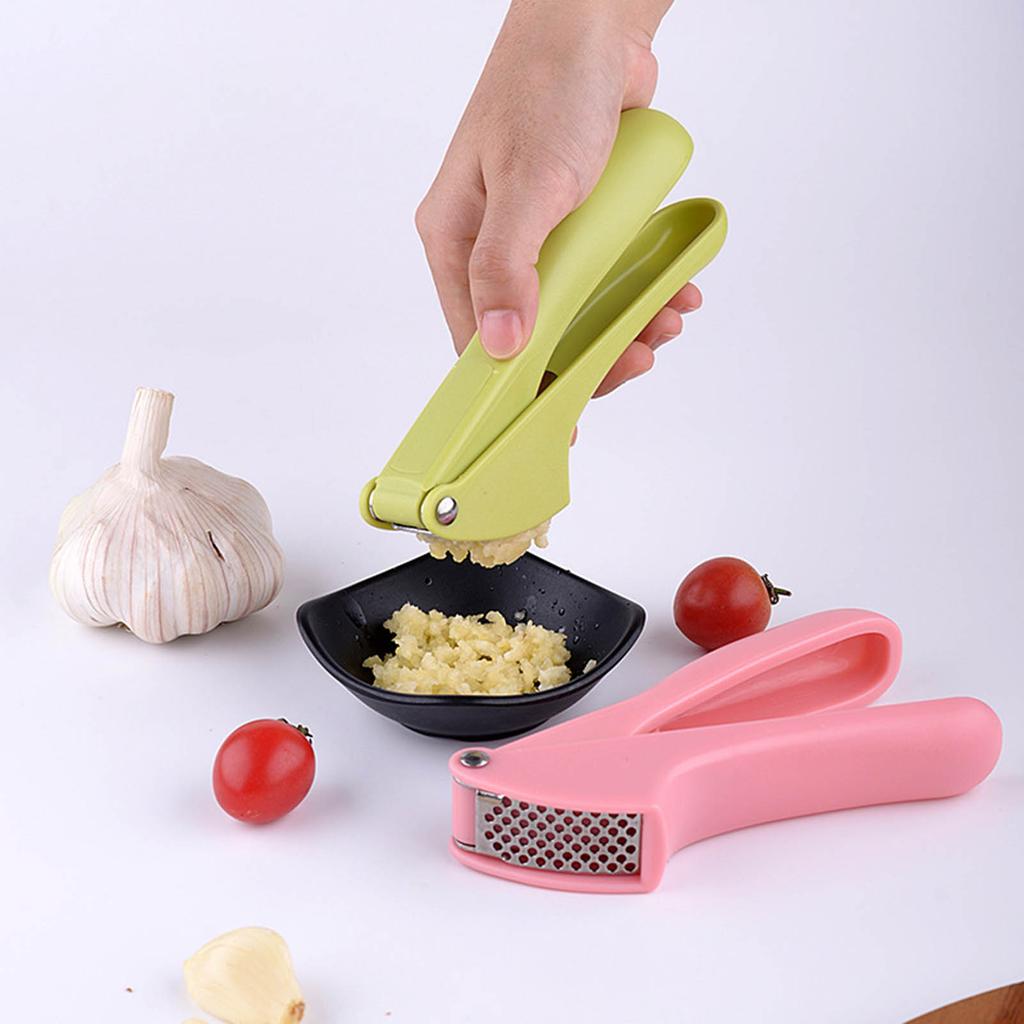 Stainless Steel Garlic Press Manual Mincer For Kitchen Use Durable And Easy To Clean
