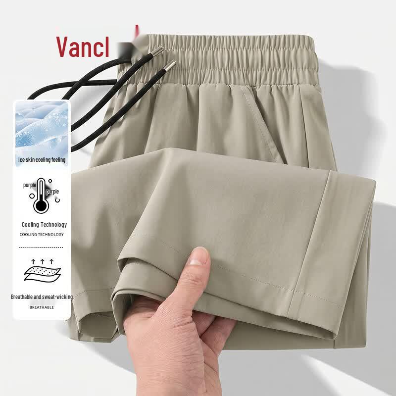 VANCL Men's Ice Silk Breathable Casual Shorts