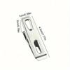 10pcs Nail Extension Gel Mold & Fixing Clip Set