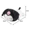 MORIPiLO Sanrio Kuromi Hugging Pillow and Plush Toy Hugging Pillow Large Cushion Cute Large Size Fluffy Cuddle Pillow 35cm [Soft Fluffy] Approx.
