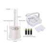 Wireless Motion Sensor LED Night Light RGB 8 Color Changing Toilet Bathroom Atmosphere Lamp Waterproof Smart On/Off Night Lamp
