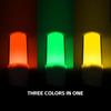 3-Color LED Signal Light Constant Light DC12V/24V/AC220V Alarm Indicator Light Energy Saving with Buzzer Alarm