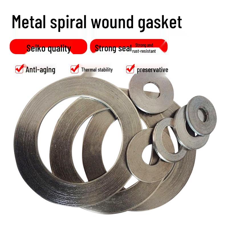 High Temp & Pressure Metal Wound Graphite Flange Valve Gasket