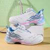 Children's Professional Table Tennis Shoes Girls' Rotating Buckle Training Anti Slip Breathable Shock-absorbing Badminton Elementary School