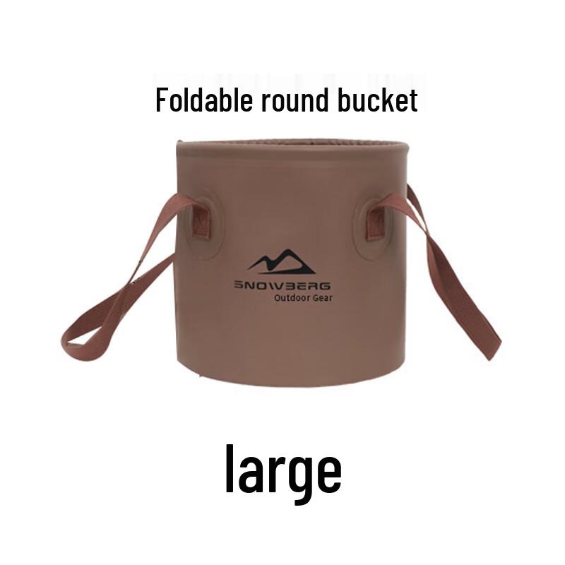 Portable Outdoor Folding Fishing & Camping Bucket Large/20L