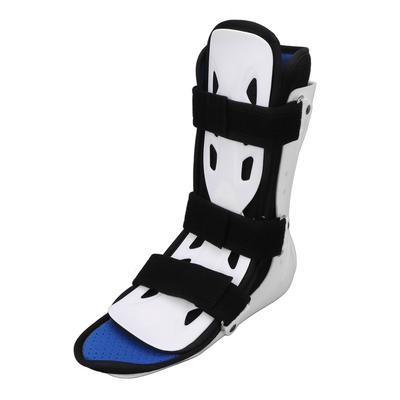 Atmungsaktive Knöchelbandage, bequem, frei verstellbar, Fußheber-Stütze, Verletzungs-Knöchel-Schiene, Linker Fuß S (26cm 10.2in