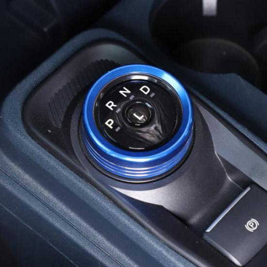For Ford Maverick 22-25 Blue Gear Shift Switch Button Knob Bezel Trim Decor Ring
