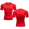 Men's Quick-Dry Printed Short Sleeve Sports T-shirt - Summer Outdoor Fitness & Running