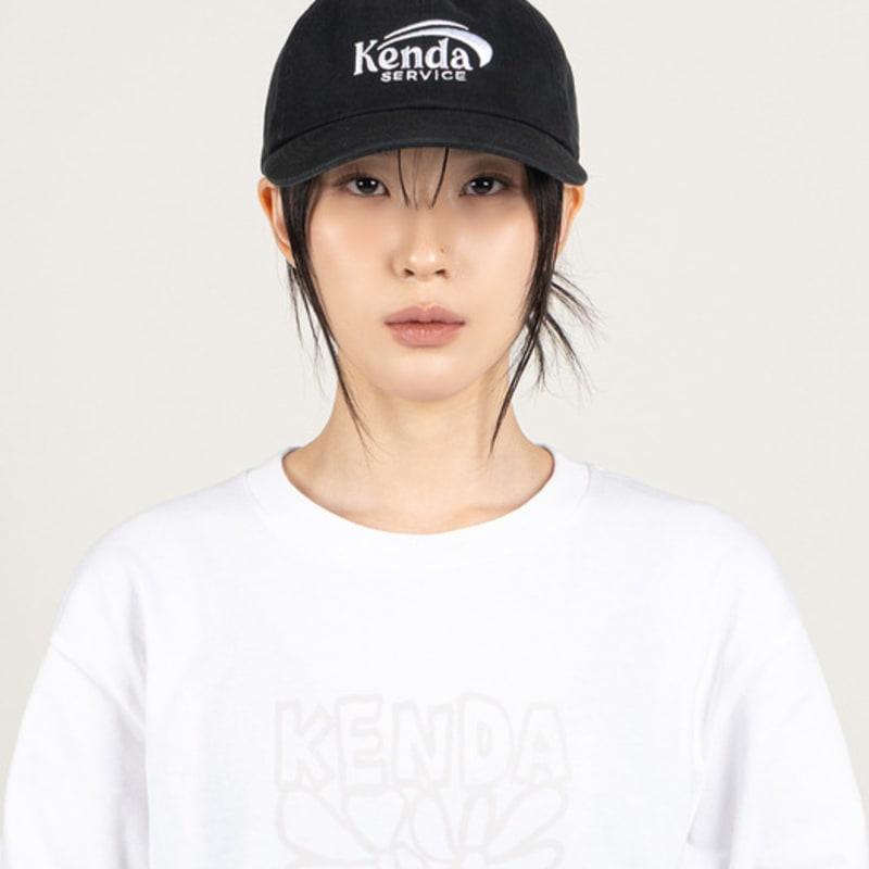 KENDA SLASH LOGO BALL CAP - BLACK / BABC01-16s
