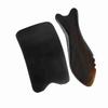Ox Horn Scraping Board Face Massage Pain Relief Gua Sha Tool (Square Slice Wave Fish Shape)