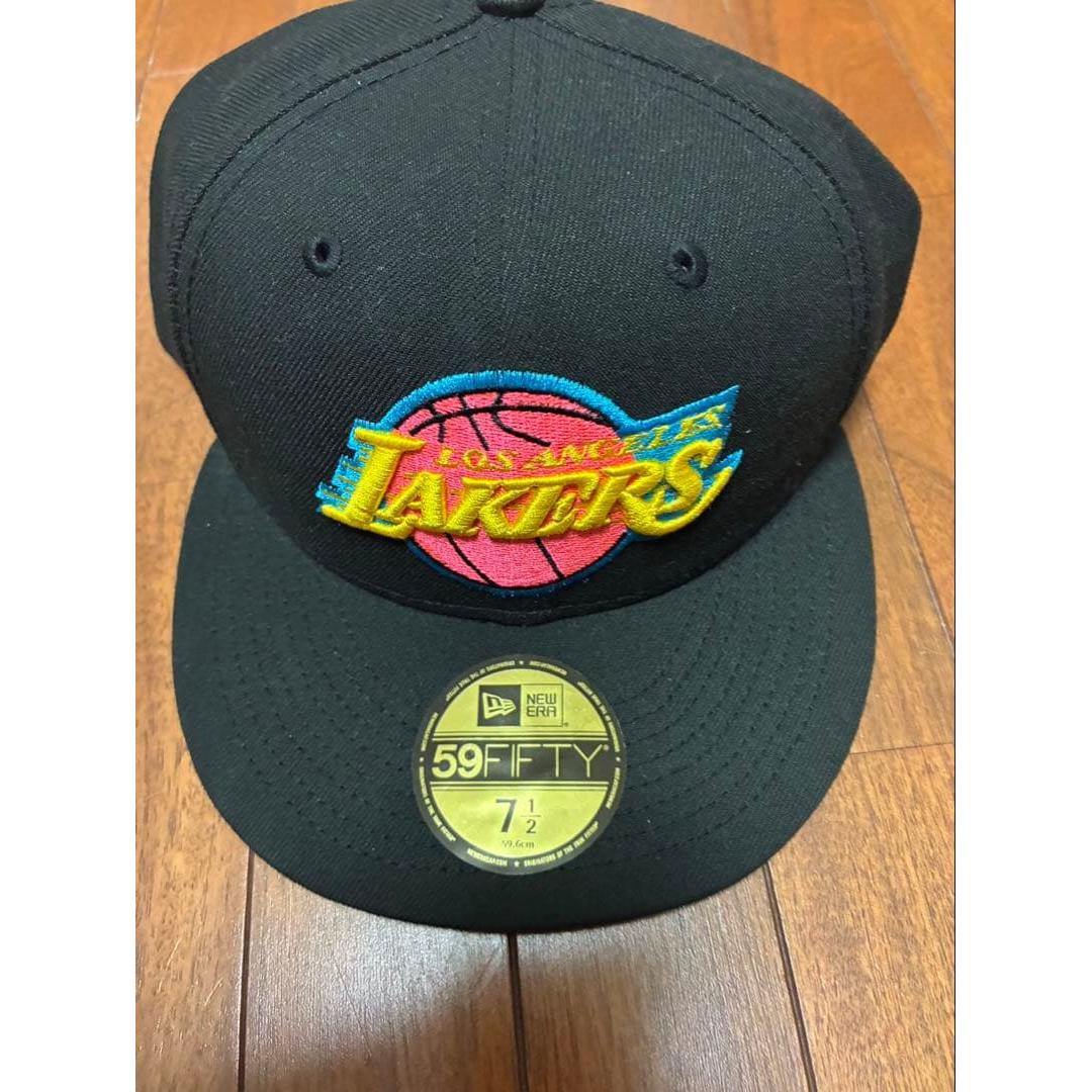 Used Overseas limited color New Era Lakers 59FIFTY