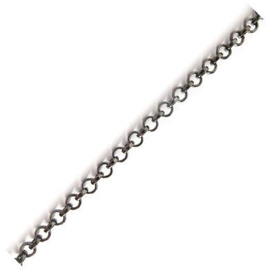 Graine Créative - Anthracite Chain 1 Meter Link 3.8 Mm