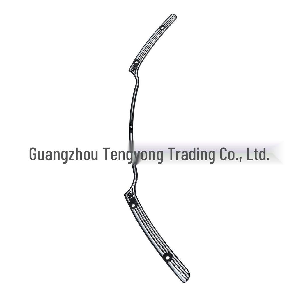 CNC Black Windshield Trim for FLTRXS 15-17