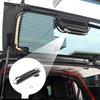 Baklucka glashandtag Grepphandtag Hållare Fäste Montering Passar För Jeep Wrangler JL 2018 Upp Interiörtillbehör