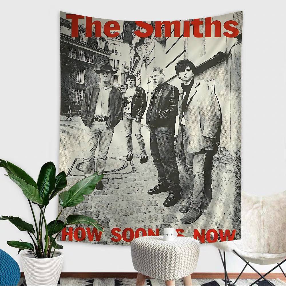 Rock Band SSmiths Printed Large Wall Tapestry Hanging Tarot Hippie Wall Rugs Dorm Cheap Hippie Wall Hanging