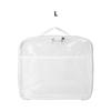 PVC Transparent Mesh Storage Bag Waterproof Zipper Bag Portable Makeup Storage Bag  Travel