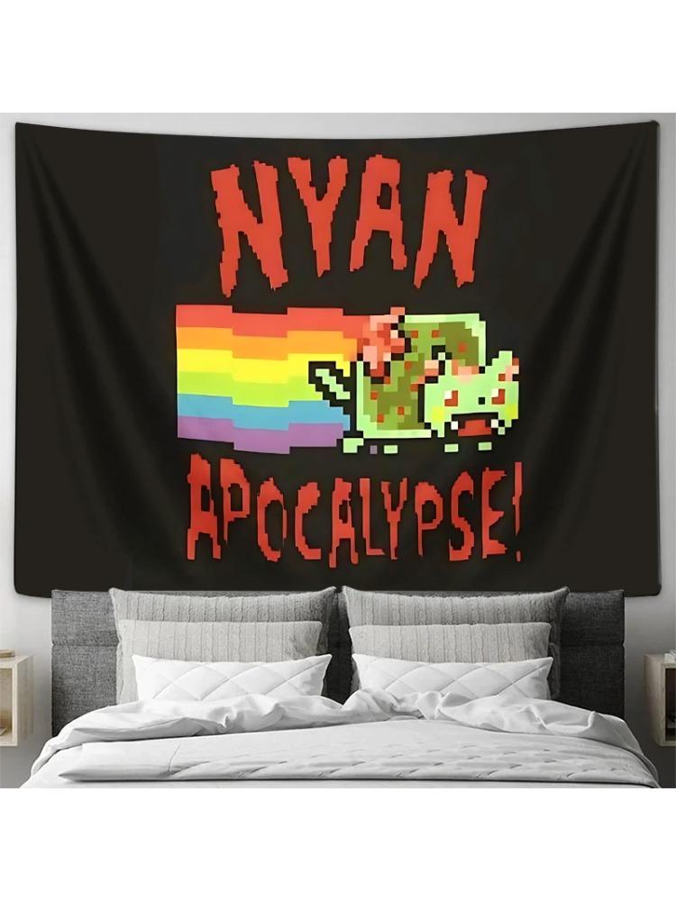 Stunning Pixel Art Style Wall Decor Tapestry A Piece of Wall Art 74x94cm(29x37in)