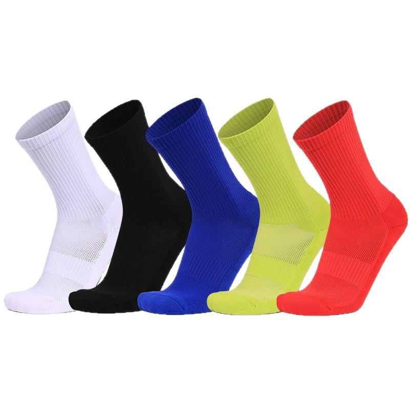 Men's Professional Football Training Socks Mid-calf Thickened Towel Bottom Shock Absorption Comfortable PVC Glue Non-slip High