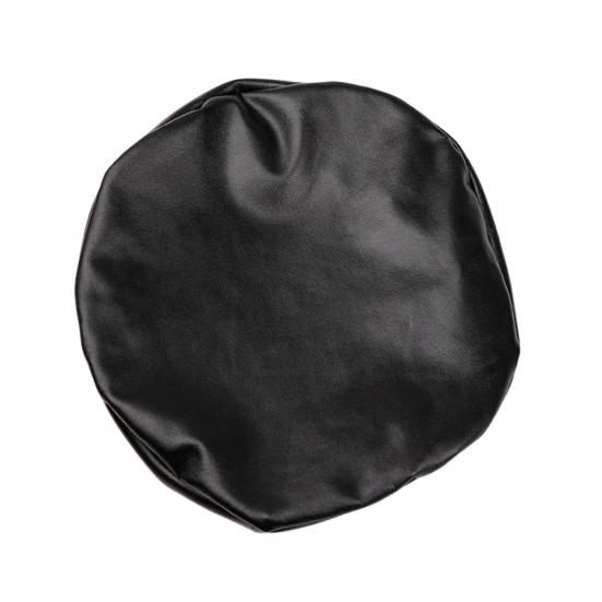 

Чехол для вращающегося табурета с эластичной лентой, противоскользящий, водонепроницаемый, из искусственной кожи, устойчивый к маслу и теплу чёрный