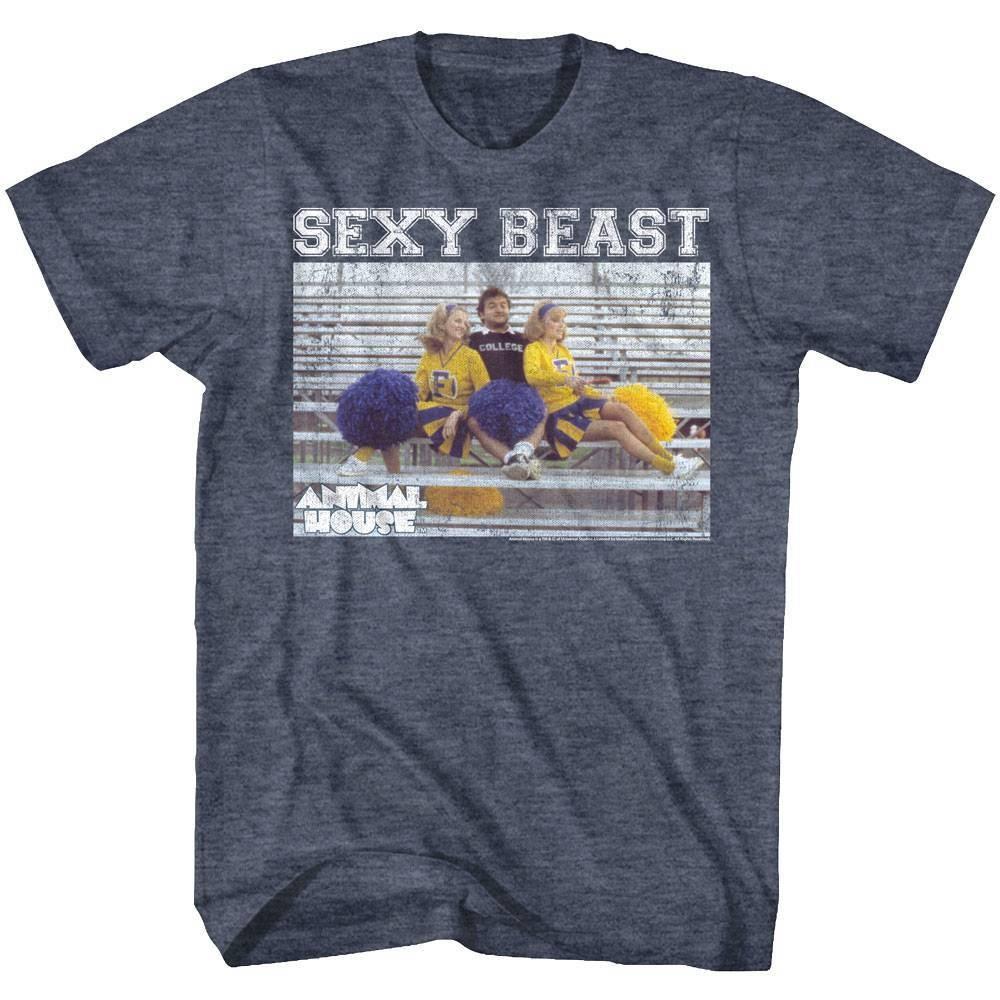 Animal House Sexy Beast Cheerleader Men T Shirt XXL