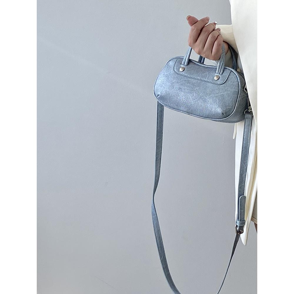 Ielgy Korean Version Exquisite Small Round Bag Casual One-Shoulder Messenger Portable Small Bag