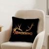 BBrowning Logo Personalized Pillow Cover Kids Bedroom Wild Party Decor Pillowcase kid Birthday shower Gift