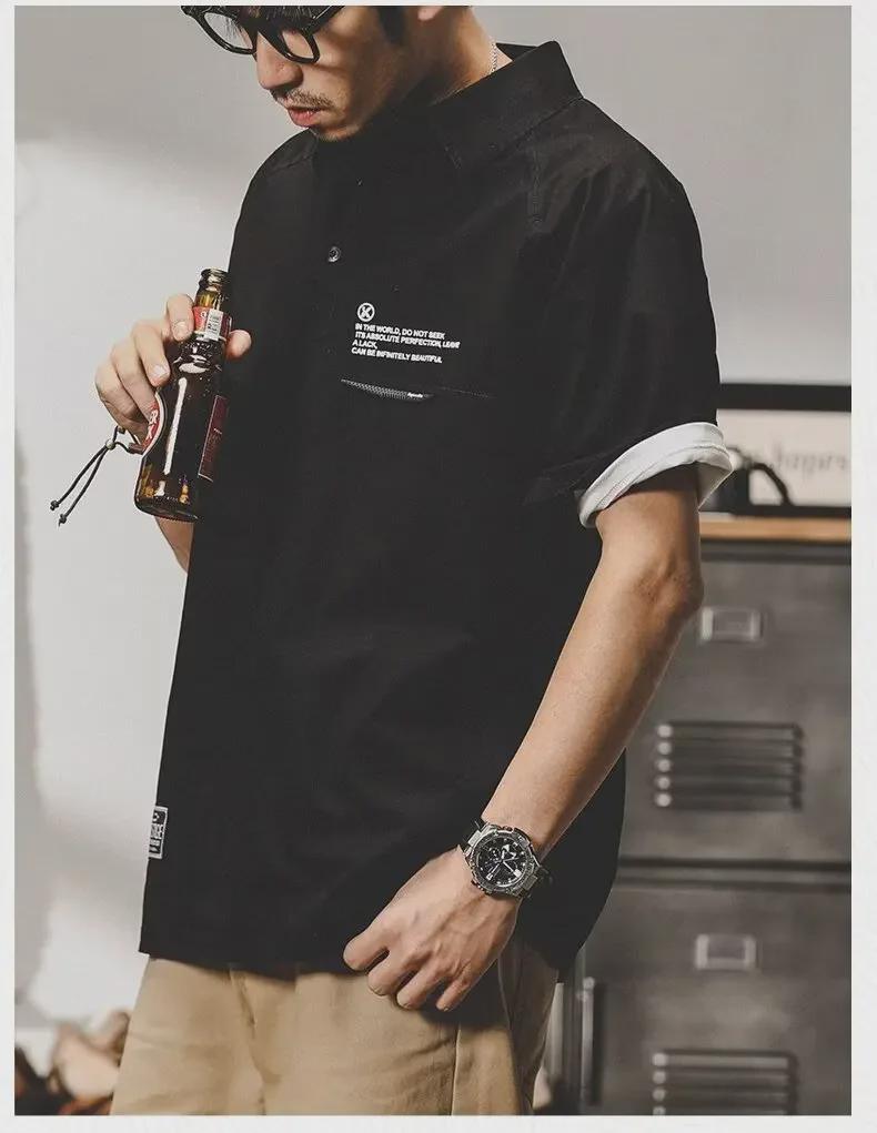 Men's Trendy Slim Fit Korean Polo Shirt - Short Sleeve, Summer 2024 Collection