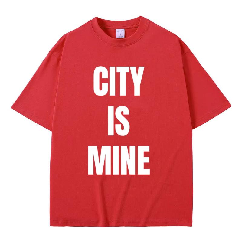 

Rapper Drake City Is Mine Letter Same Style Print Tshirt Unisex Women Hip Hop Fashion T Shirts Unisexs Casual Cotton Vintage T Shirt S