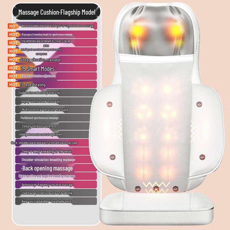 Full Body Kneading Massage Cushion