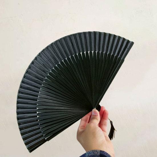 Ventilator de mână Deschidere Închidere Lină Subțire Anti-Crăpare Ecologic Măiestrie Rafinată Decorațiune Tafet de Poliester Stil Chinezesc Ventilator de Mână Dans