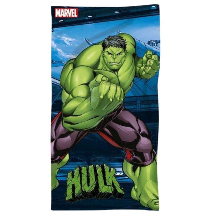 Drap de plage Hulk Marvel 70 x 140 cm - Super héros Avengers - Couleur:Vert Taille:70 x 140 cm - Vert