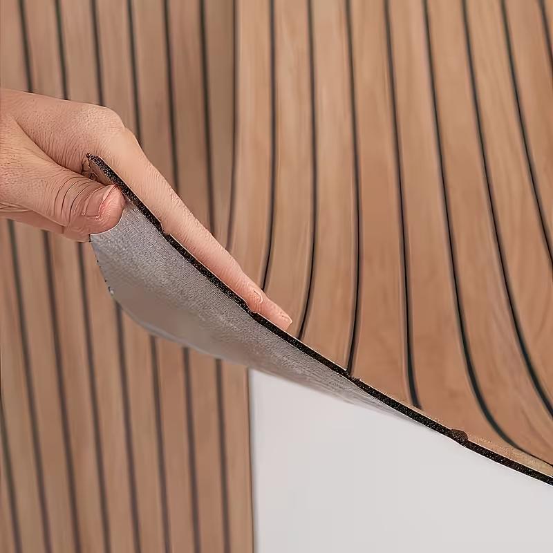 3D Stereo Lattice Self-Adhesive Wall Sticker, Waterproof and Thickened Wall Panel Decoration