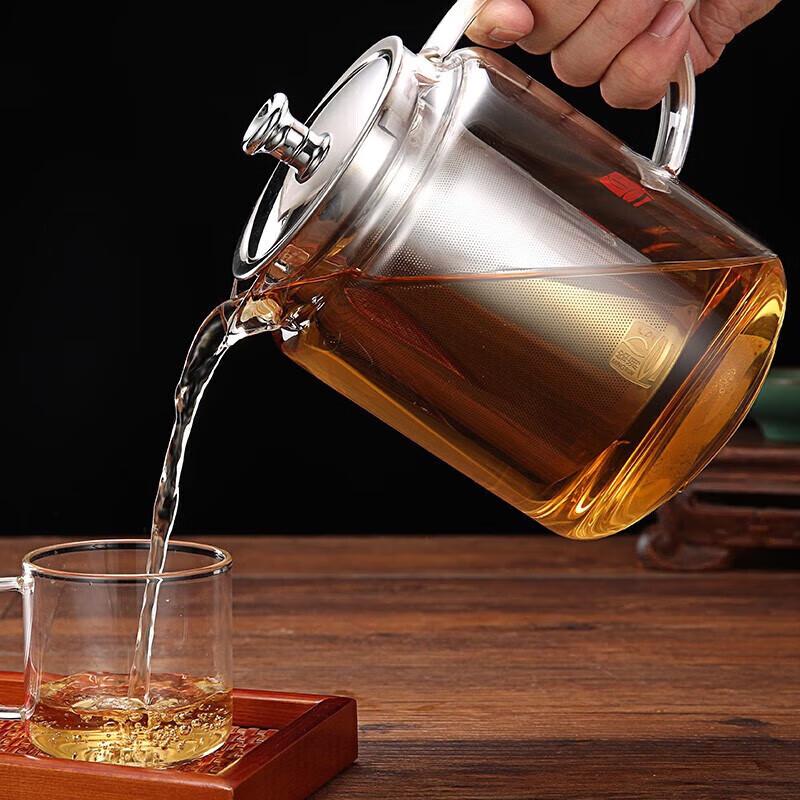 MINGRUN Heat-Resistant Glass Tea Set